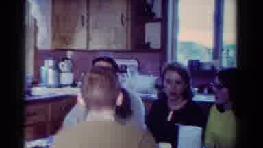 Toledo Ohio USA (1954): Sunday Dinner With The Family Horse Playing With My