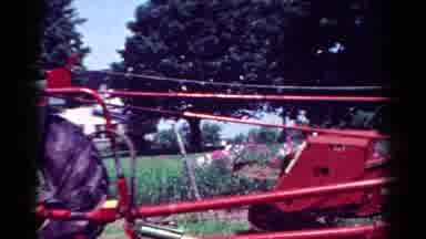 Toledo Ohio USA (1954): Landscape Of A Farm Featuring The Greenery House And The
