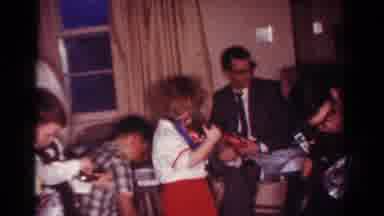 Toledo Ohio USA (1954): Party With Kids And Everyone Have A Guitar Play With It
