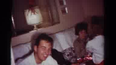 Toledo Ohio USA (1954): Happy Family Gathering With Children And Adult Relatives