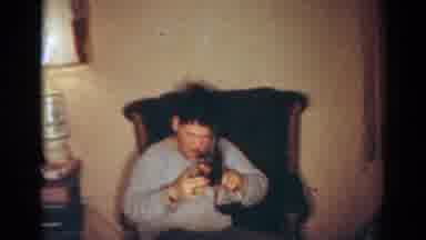 Toledo Ohio USA (1954): Kid Playing With Bb Pellet Gun Gift