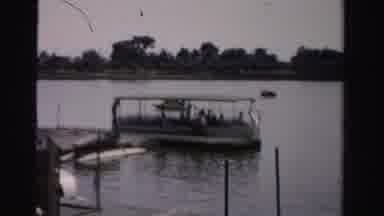 Dade County Florida (1955): A Black And White Film A River Scene Which Includes A