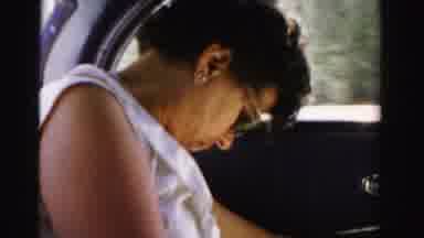 Dade County Florida (1955): A Woman Sleeps Inside A Fast-Moving Car
