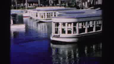 Dade County Florida (1955): Cool Looking Boats On The Water Next To A Bunch Of