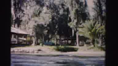 Dade County Florida (1955): Panoramic View Of Pleasant Refuge By The Lake For