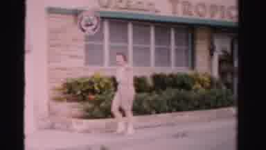 Lady waves at everything in Miami, even the nostalgia