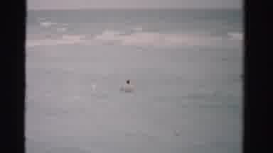 Dade County Florida (1955): The Peoples Are Playing On The Beach