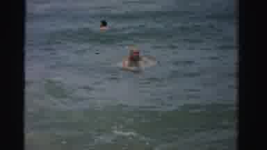 Dade County Florida (1955): They Swim In The Sea A Little Scared And Happy