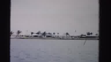 Dade County Florida (1955): Water And Buildings Around It