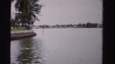 Dade County Florida (1955): Indian River Fruit Shop Then On A Boat Going To Shore