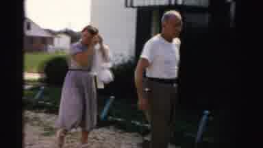 Dade County Florida (1955): Woman On Her Way Out Finds Her Car Hood Up