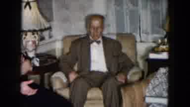 Hicksville New York (1955): Family Gathering With People Sitting Together And