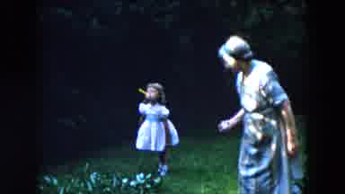 Hicksville New York (1955): Childrens Are Playing Garden With Their Parents And