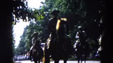 Hicksville New York (1955): They Ride Horseback And Parade Along That Road