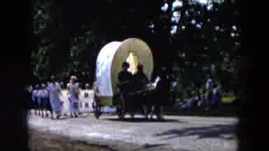 Hicksville New York (1955): Parade On A Sunny Day For Historical Pioneers Women