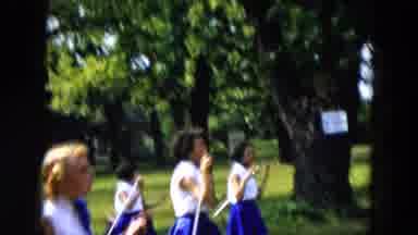 Hicksville New York (1955): A Marching Band Getting Together In The Community On A
