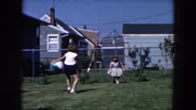 Hicksville New York (1955): Old School Family Has A Nice Day Outside On A