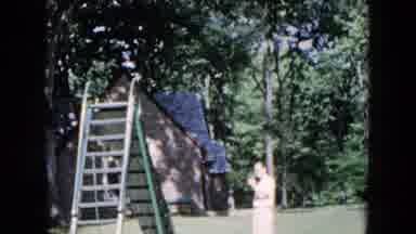 Hicksville New York (1955): A Wife And Her Friends Gossiping While The Husband