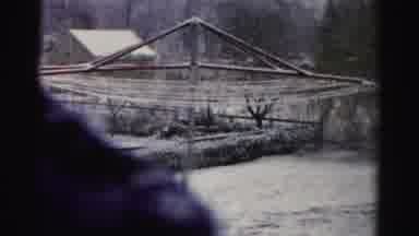 Albany New York (1955): A Shot Of A Winters Day In What Is Possibly Someone's