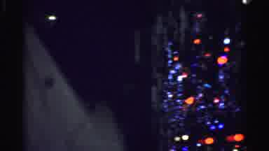 Albany New York (1955): Three Men And One Woman Near Decorated Lighting Christmas