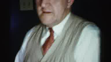 Albany New York (1955): A Man In A Suite Giving A Toast With A Small Group Of