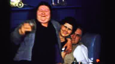 Albany New York (1955): Family Or Friends Celebrating And Wishing Everyone A Cheer