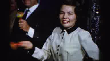 Albany New York (1955): The Persons Are In The Party Hall They Are Enjoy