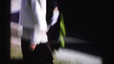 High heels on a lawn? Clearly a New Year's Eve flood-brained decision