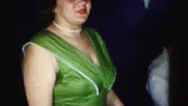 Albany New York (1955): New Family Gets Together For A Fun Time And Poses For