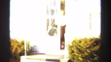 Albany New York (1955): A Lady Leaving A Little Boy With A Lady At Door