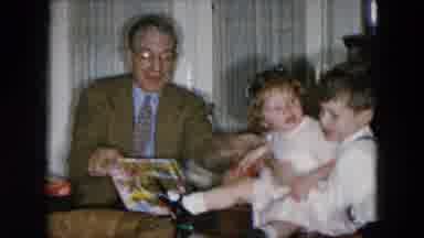 Hicksville New York (1956): The Childrens Are Fighting With Them Grandmother To