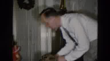 Hicksville New York (1956): Short Clip Of A Father Talking Sternly To His Two