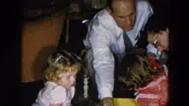 Hicksville New York (1956): A Baby Is Walking Around With A Hat On With The Rest