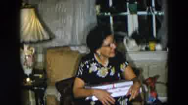 Hicksville New York (1956): A Group Of Elderly People Sitting In A Lounge Talking
