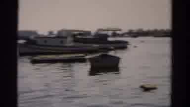 Catskill New York (1957): A Bird Flying Across A Body Of Water And A Look At A