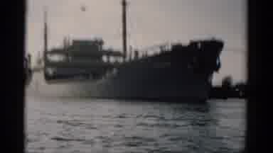 Catskill New York (1957): Black And White Footage Of A Sailing Ship