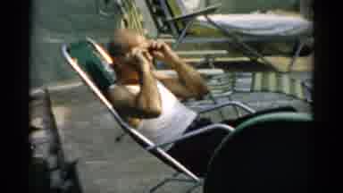 Catskill New York (1957): A Beautiful Summer Afternoon To Rest In A Rocking Chair