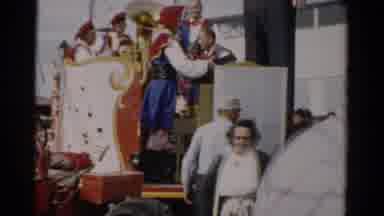Catskill New York (1957): Band Members Unloading Instruments From Wagon On A Sunny