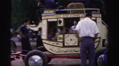 Catskill New York (1957): Diverse People Having A Lot Of Fun In Circus Attractions