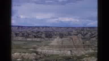 Yellowstone Wyoming USA (1958): Beautiful Scenery Of Mountains Hills Grass And Sky