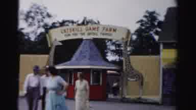 Catskill New York (1957): Old Fashioned Amusement Park And Hard Working Neighbors