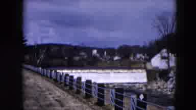 Hicksville New York (1957): Natural Water Flow On River