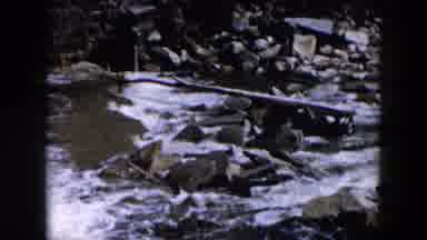 Hicksville New York (1957): View Of Beautiful Natural Lake In Very Well Preserved