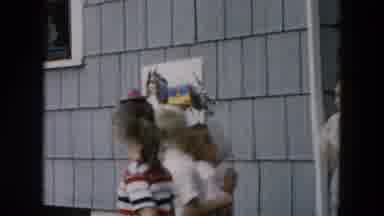Hicksville New York (1957): Kids At A Birthday Party Playing âPin The Tail On The