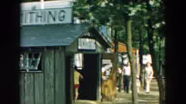 Hicksville New York (1957): It Is The Park Many Of The Persons Are Walking In The