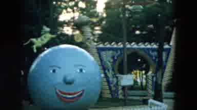Hicksville New York (1957): Playground Buildings Such As Little Cartoon Like House