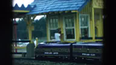 Hicksville New York (1957): View From Inside The Train That Runs Inside A