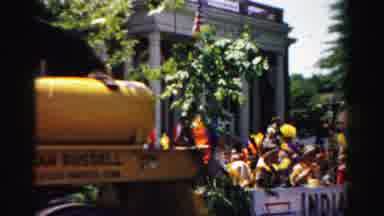 Normal Illinois USA (1957): Indians Riding On A Float During A Holiday Parade In
