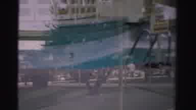 Las Vegas Nevada (1957): A View Of A Big Ship And Of Kids Running And Playing