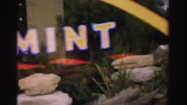 Las Vegas Nevada (1957): Strange Video Shows A Sign And Then Pans To Showcase A